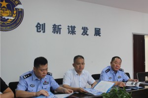 貴州省黔西公安局考察團(tuán)蒞臨溫州國泰保安公司及溫州市保安職業(yè)學(xué)?？疾熘笇?dǎo)